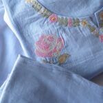 Powder Blue Suit set - phool - Image 3