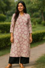 Flamingo cotton Kurta - Image 2