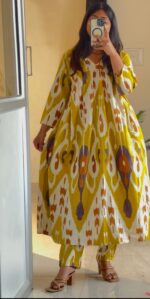 Harvest Ikkat Bloom Suit Set - Image 3