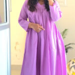 Minimal Lavender Bloom Suit Set