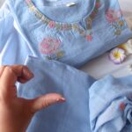 Powder Blue Suit set - phool - Image 2