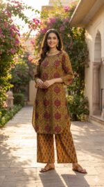 Gulmohar Suit Set - Kashti 1.0 - Image 2