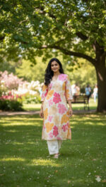 Pastel flora Suit Set - Chhaav 2.0 - Image 2