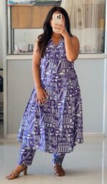 Retro Purple Comforter Suit Set - Image 2