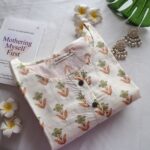 Mini Cream Butta Kurta - Daily Essential