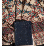 COTTON AJRAKH SUIT SET