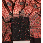 COTTON AJRAKH SUIT SET