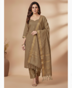 PURE COTTON LUREX SUIT SET - Image 2