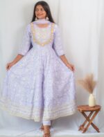 Lavanya Embroidered Anarkali Suit Set - Image 5