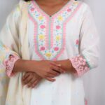 Pastel Handwork Suit Set - Image 4