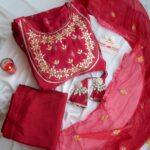KarwaChauth Ready Anarkali Suit Set - Image 2