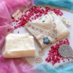 Pearl Zari Princess Cut Suit Set (Slim fit) - SALE