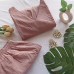 Minimal Mauve Comforter Suit Set