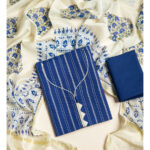 COTTON WOVEN 3 PIECE SUIT SET